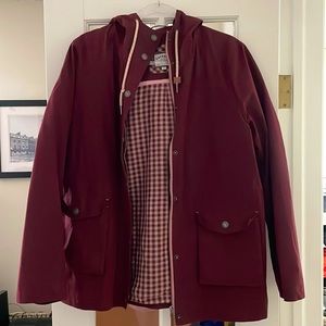 Cranberry rain jacket size 10 US